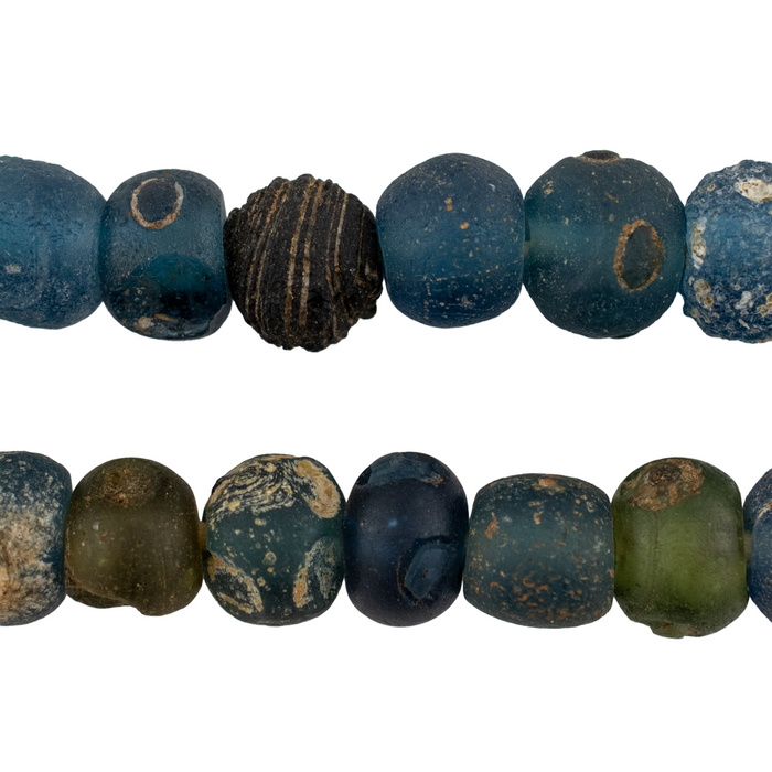 Ancient Roman Glass Beads from Mali #17247