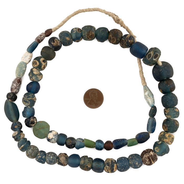 Ancient Roman Glass Beads from Mali #17246