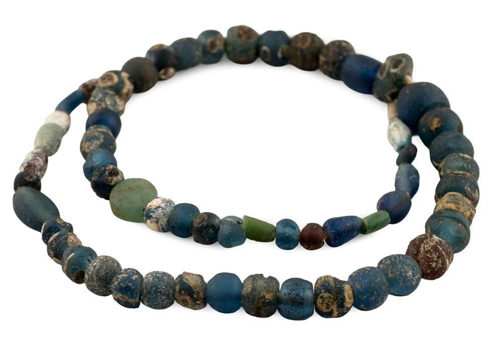 Ancient Roman Glass Beads from Mali #17246