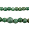 Vintage Graduated Round Green Aventurine Beads (7-13mm)