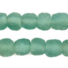 Aqua Marine Recycled Glass Beads (14mm)