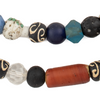 Premium Vaseline & Antique Trade Beads #16688