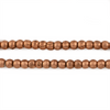 Round Copper Ethiopian Beads (4mm)