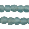 Sky Blue Recycled Glass Beads (14mm)