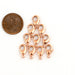 Copper Lobster Clasps (12mm, Set of 100) - The Bead Chest