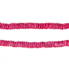 Flamingo Pink Sliced Shell Heishi Beads (5mm)