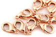 Copper Lobster Clasps (9.5mm, Set of 50) - The Bead Chest