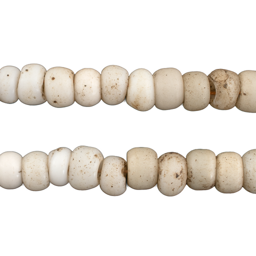 Old White Padre Beads - The Bead Chest