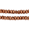 Copper Rugged Nugget Beads (5x8mm)