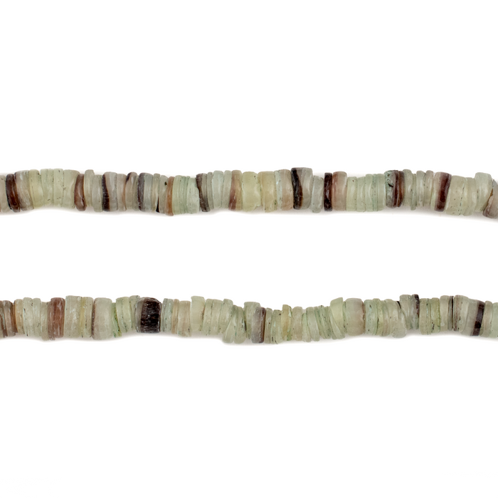 Light Green Natural Shell Heishi Beads (5mm)