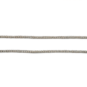 Vintage Silver Tiny Heishi Ethiopian Beads