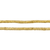Brass Heishi Ethiopian Beads (2.5-3mm)