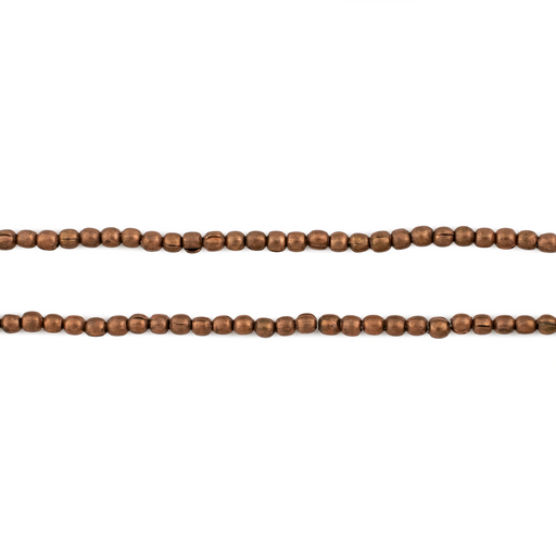 Copper Tiny Melon Beads