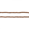 Copper Tiny Melon Beads