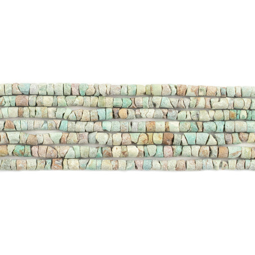 Rustic Green Afghan Turquoise Stone Beads (2.5mm)