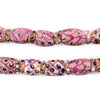 Rare Antique Pink Pineapple Fancy Venetian Trade Beads