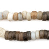 Assorted Antique Ethiopian Moon Beads