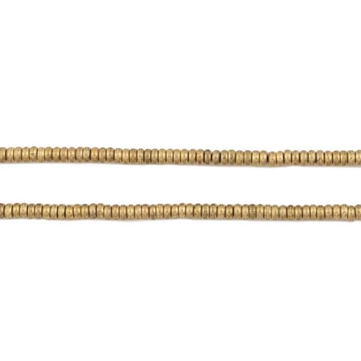 Gold Rondelle Beads (2mm)