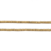 Gold Rondelle Beads (2mm)
