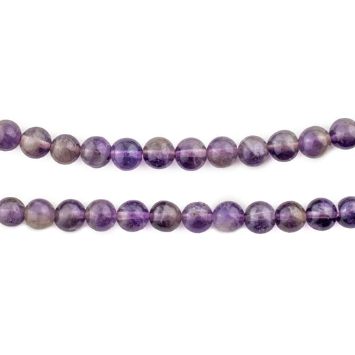 Round Amethyst Beads (5mm) - The Bead Chest