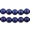 Vintage Round Lapis Lazuli Beads (12mm)