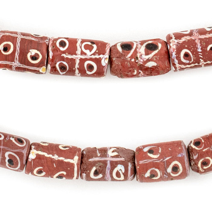 Tic-Tac-Toe Venetian Trade Beads #13424