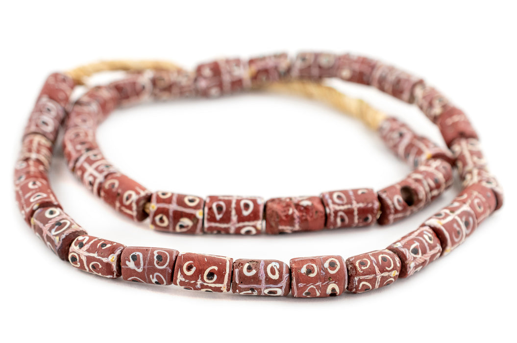 Tic-Tac-Toe Venetian Trade Beads #13424