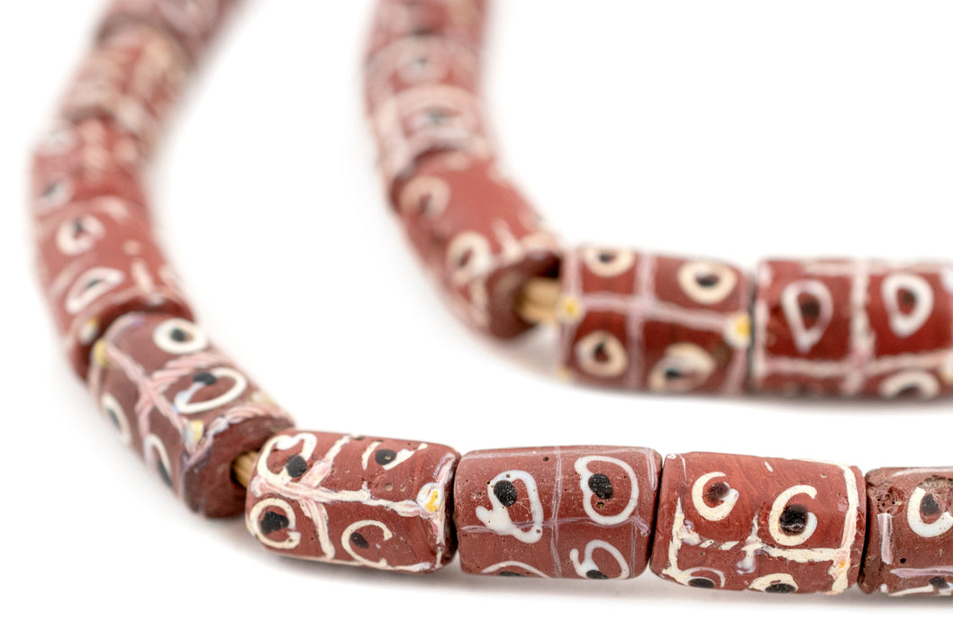 Tic-Tac-Toe Venetian Trade Beads #13424