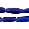 Rare Jumbo Antique Russian Blue Tube Beads #17254