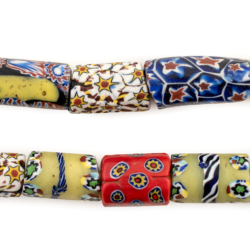 Premium Antique Venetian Millefiori Trade Beads #16145