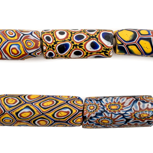 Premium Antique Venetian Millefiori Trade Beads #16146