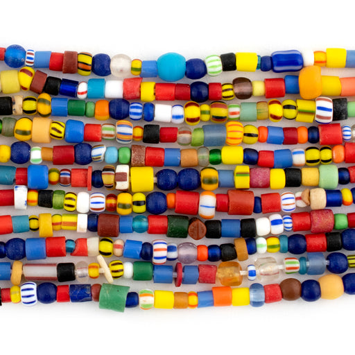 Medium Christmas Waist Beads (Anomabo Medley ) - The Bead Chest