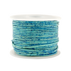 1.5mm Turquoise Speckled Round Leather Cord (75ft)