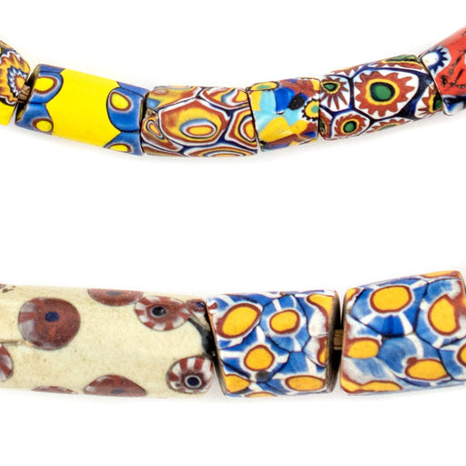 Antique Venetian Millefiori African Trade Beads #13431 - The Bead Chest