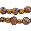 Rare Medley Matching Antique Venetian Millefiori Trade Beads