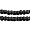 Jet Black Padre Beads (9mm)
