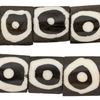 Eye Design Batik Bone Beads (Flags)