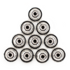 Antiqued Silver Bead Caps (9mm, 10 Pieces)