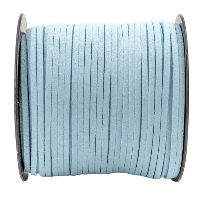 3mm Baby Blue Faux Suede Cord (300ft)