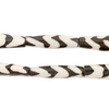 Delta Design Batik Bone Beads (Elongated)