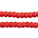 Coral Red Padre Beads (9mm) - The Bead Chest