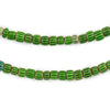 Old Green Watermelon Chevron Bead Medley #13361