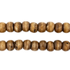 Brown Rustic Bone Mala Beads (8mm)