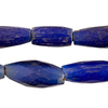 Jumbo Antique Russian Blue Tube Beads #17235