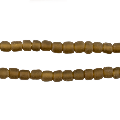 Mocha Brown Java Glass Beads