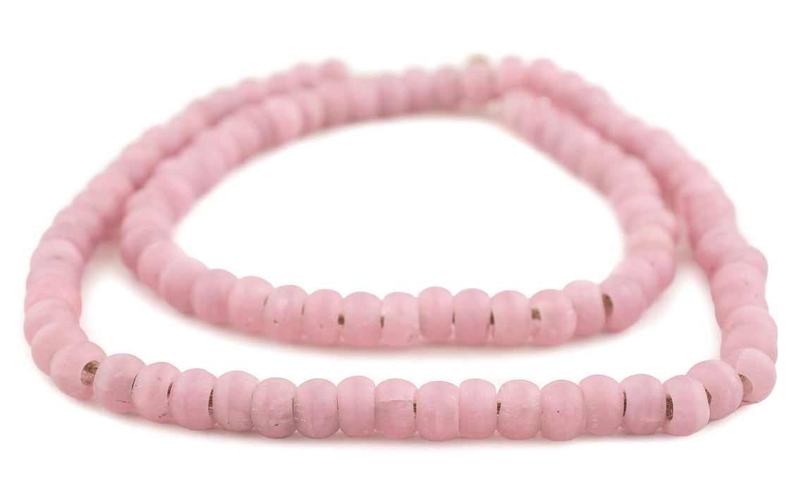 Carnation Pink Padre Beads (9mm) - The Bead Chest