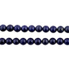 Vintage Round Lapis Lazuli Beads (6mm)