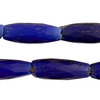 Jumbo Antique Russian Blue Tube Beads #17231
