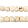 Vintage-Style Naga Conch Shell Mala Beads (11-14mm)