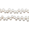 Top-Drilled Potato-Shaped Vintage Japanese Pearl Beads (5x7mm)